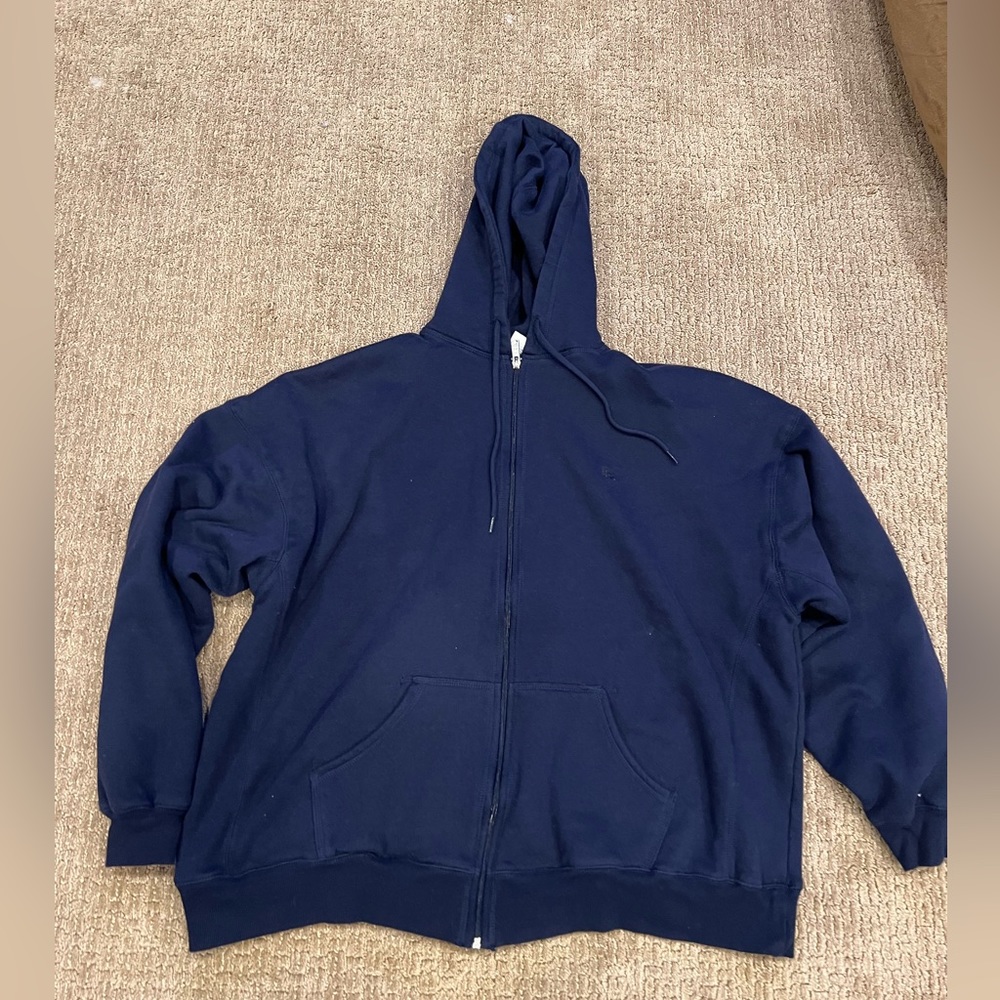 Russell Athletic Zip up hooded sweatshirt size XXL